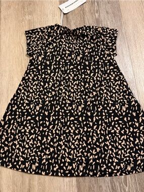 Ava Sky Mini Dress Sedona Black Havana 2T